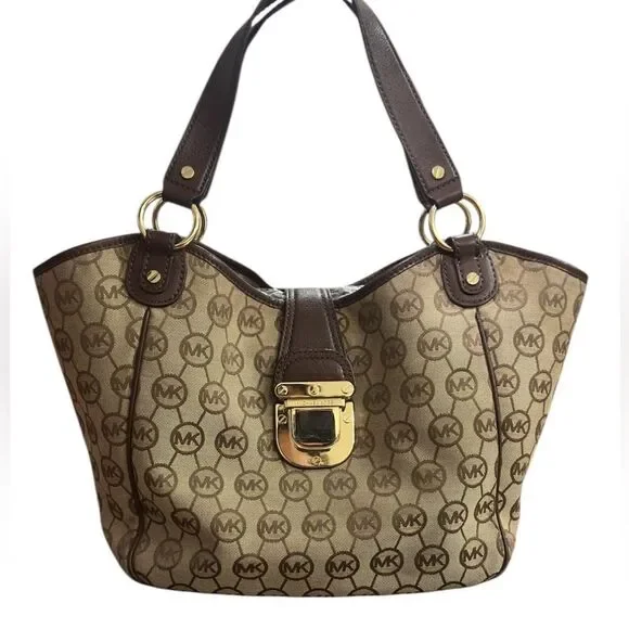 Michael Kors Allison Jacquard Large Tote