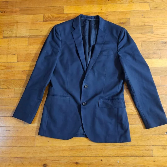 J Crew Ludlow Blazer Loro Piana Super 120s Wool 38 R Navy