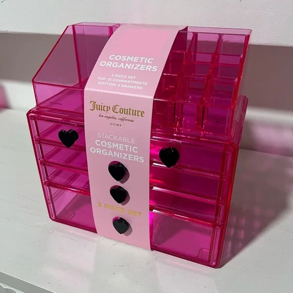 Juicy Couture Cosmetics Organizers