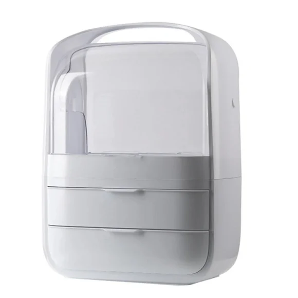 Modern White Cosmetic/Skincare Storage Organizer