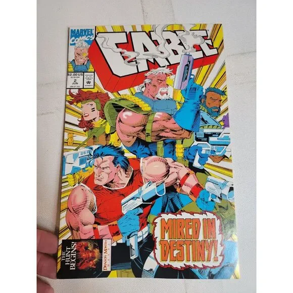 Comic Book Marvel Comics Cable Mired in Destiny #2