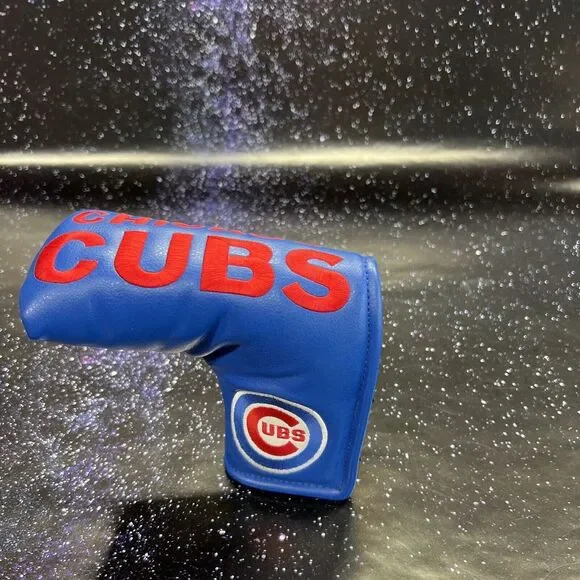 Chicago Cubs Vintage Putter Cover Magnetic‎ Closure Blue Embroidered Logo