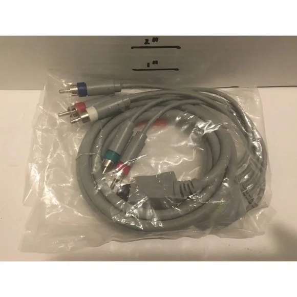 Third party Nintendo Wii component audio video cable