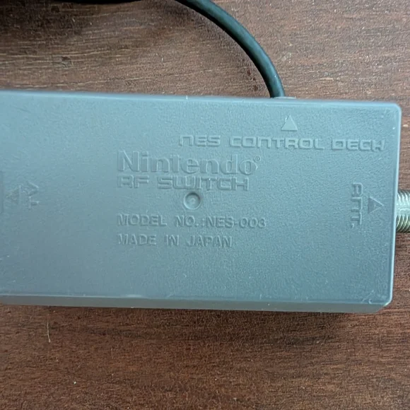 Nintendo 64 RF Switch / Coaxial Adapter – Vintage 1990s