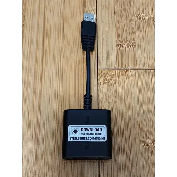 Steelseries USB Soundcard V2 Adapter 5V - 200 mA Model: SC-00003 STEELSERIESV2