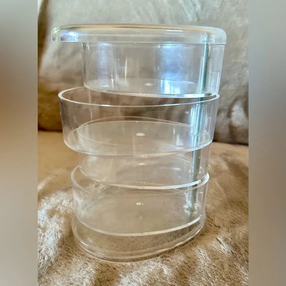 Clear Rotating Storage Organizer