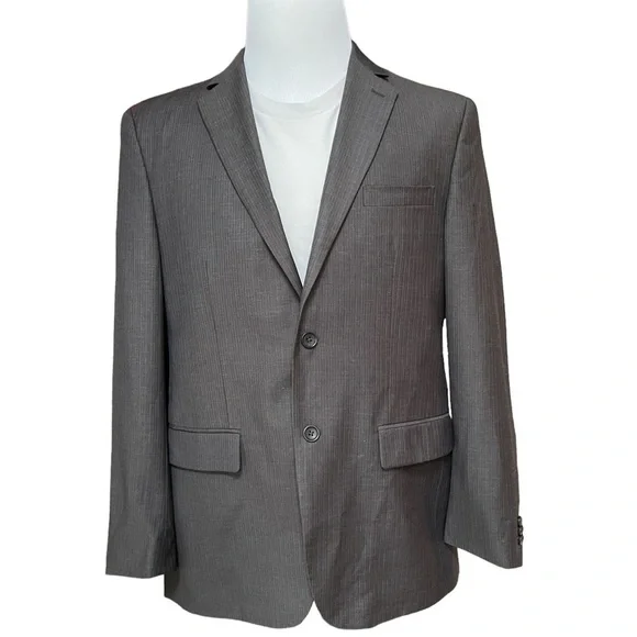 Banana‎ Republic Two Button Pin Stripe Blazer Sport Jacket Size: 42R