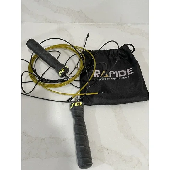 Rapide Fitness Equipment Jump Rope Super Fast Ball Bearings Adjustable Cables