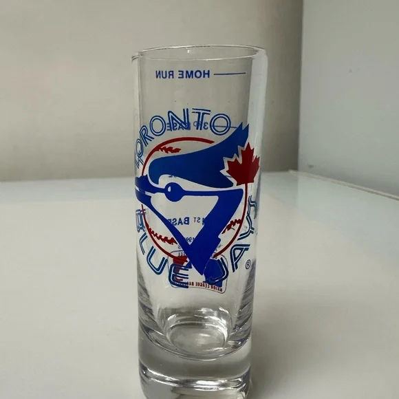 Vintage Toronto Blue Jays Home Run/Grand Slam shot glass 4