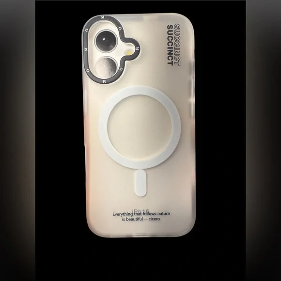 iPhone 16 Case by CaseSpices – Classic Series | Clear, Slim Fit