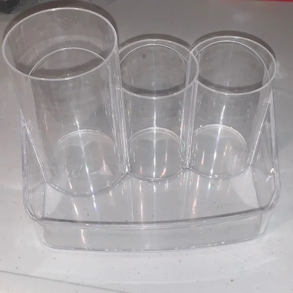 Clear Acrylic Storage Organizer. 4/$20