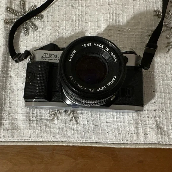 Canon AE1. 35mm camera