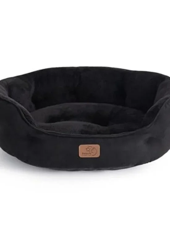 Dog Bed Small Dogs Cat Bed Round Washable Plush Pet Bed Non Slip Cozy Soft
