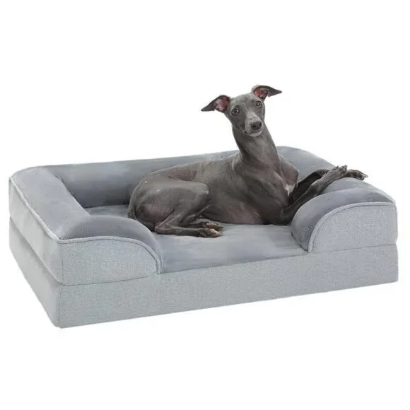 Orthopedic Dog Bed Removable Washable Cover Non-Slip Bottom Dog 28x23x6.5
