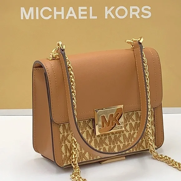 MICHAEL KORS SONIA SMALL SQUARE SHOULDER XBODY