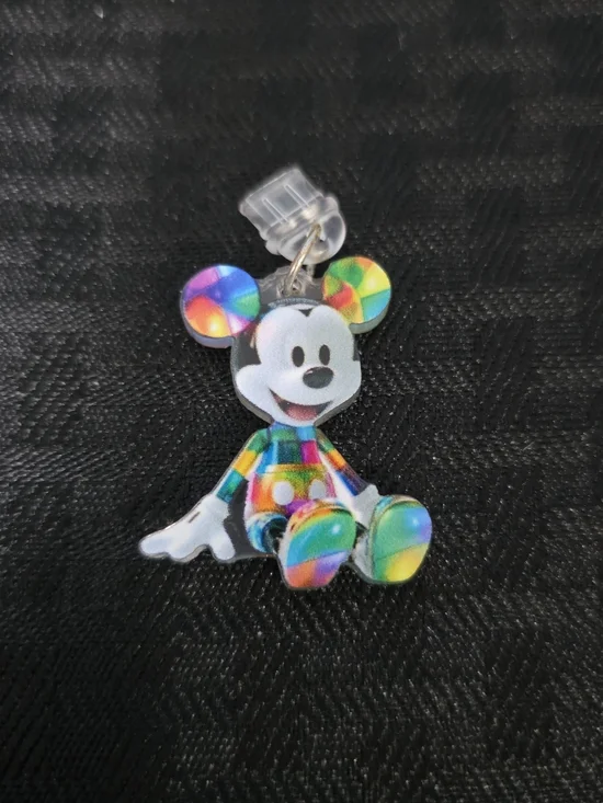 Rainbow Mickey Mouse Charm TYPE C DUST CHARGE COVER