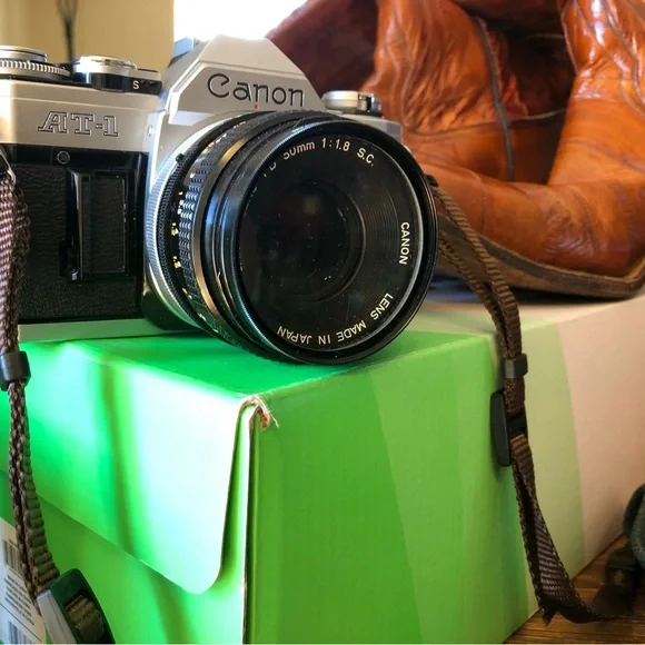 Canon 50mm At-1 camera