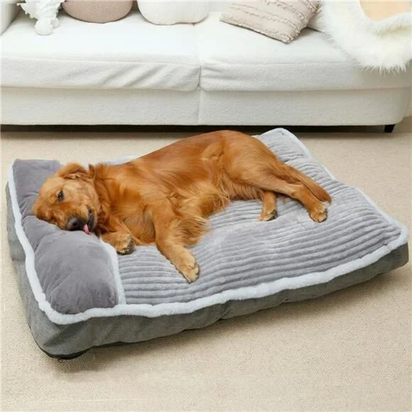 Large Dog Bed Pillow for Crate Kennel Sofa Dog Bed, Super Soft 40