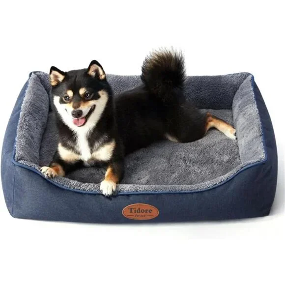Orthopedic Dog Bed Medium Size Dog, Durable Egg Crate Foam 26.4