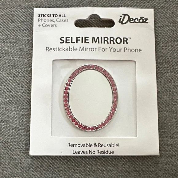 NEW Pink Selfie Mirror for Phones NIB