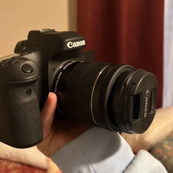 Canon 80d with lens