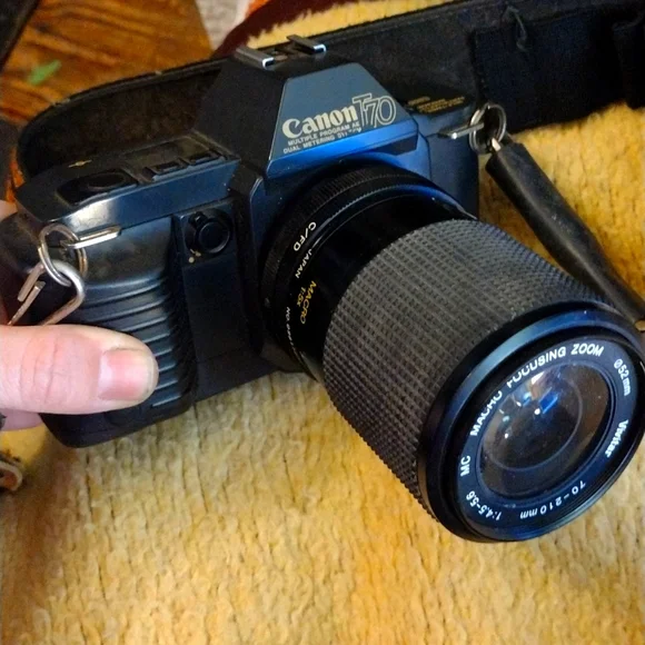 Vintage Canon T70 Camera