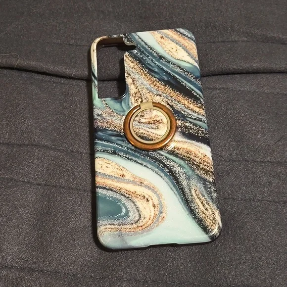 Android S22 marble cellphone case