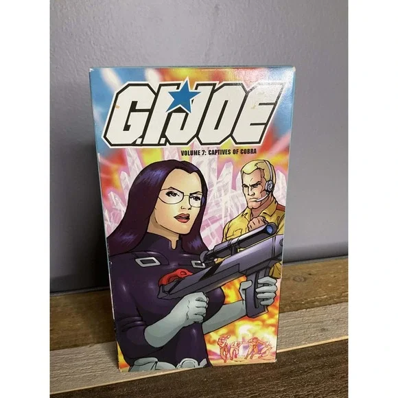 G.I. JOE VOLUME 7: CAPTIVES OF COBRA VHS VIDEO VTG 1980s CARTOON
