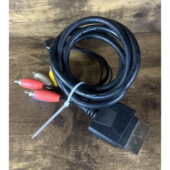 HD TV Component Composite Audio Video AV Cable Cord Microsoft Xbox 360 Tested