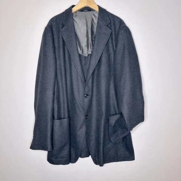 Joseph Abboud Men's Wool and Cashmere Blend Blazer Jacket