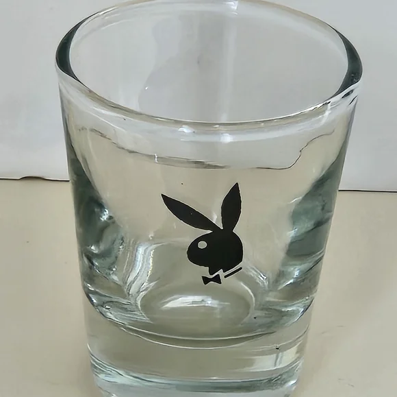 Playboy 1970's Bunny Head Shot Glass