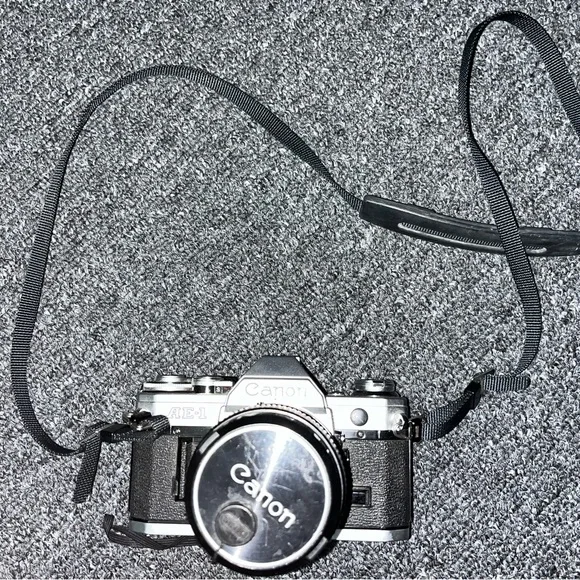 Canon AE-1 35mm film camera
