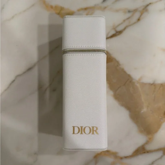 Dior White Travel Makeup Brush Case