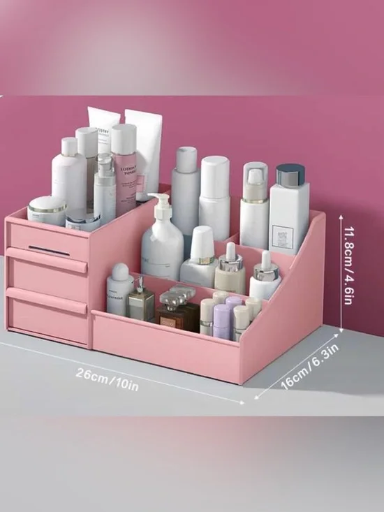Pink Cosmetic Organizer All In One 😍