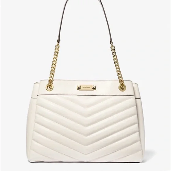 Michael Kors Whitney Medium Quilted Tote Bag NWT
