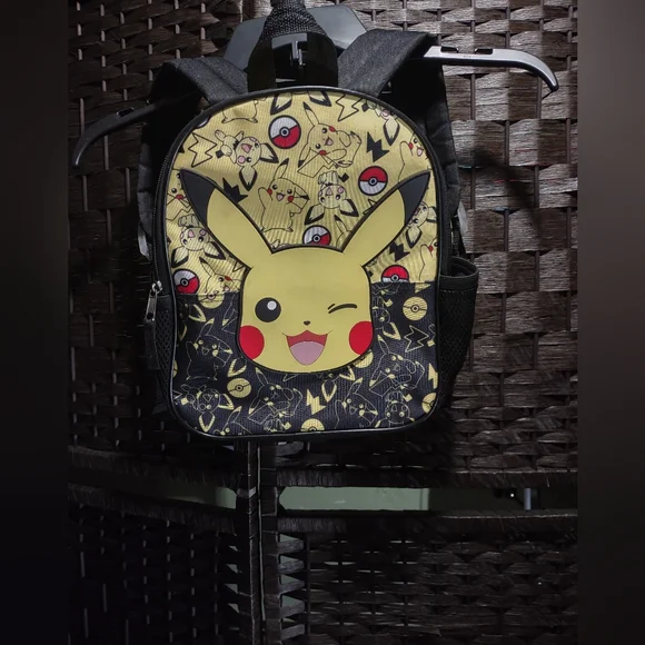 Pokémon Pikachu Character Small Backpack by Bioworld.