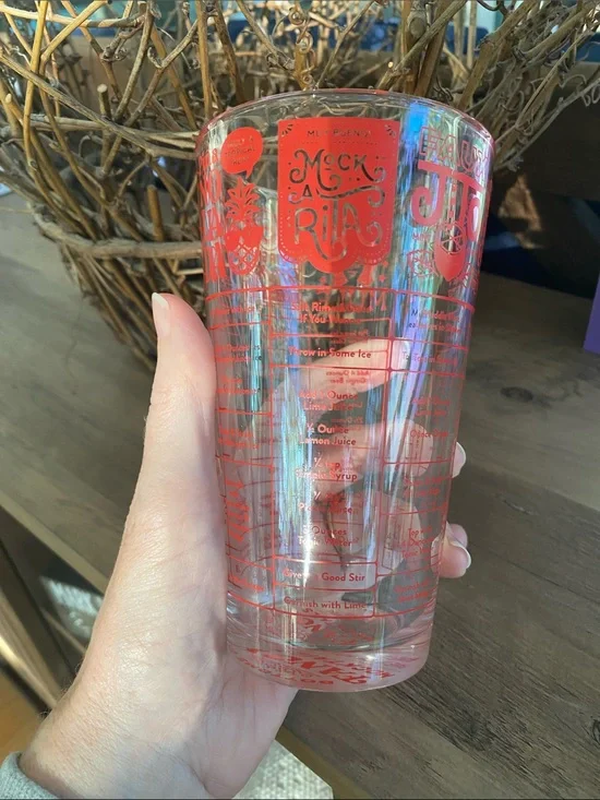 🍀 Bottoms Up Mocktail Mixing Glass