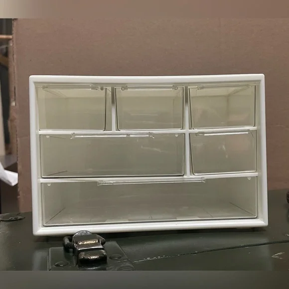 White Storage Container