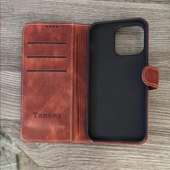 14 pro phone case with leather wallet