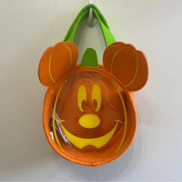 Disney Trick and Treat Bag Mickey Mouse Pumpkin