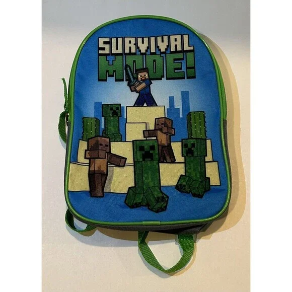 Minecraft Mini Book Bag Adjustable Straps