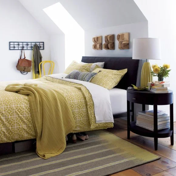 CRATE & BARREL *King* Taza Pattern Duvet Cover 100% Cotton