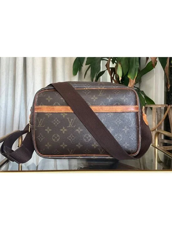 ***AUTHENTIC LOUIS VUITTON MONOGRAM REPORTER PM