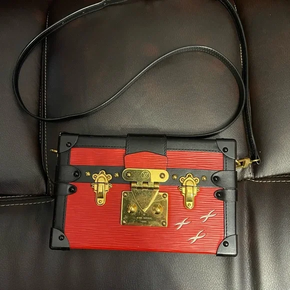 Louis Vuitton Petite Malle Hard Trunk Crossbody