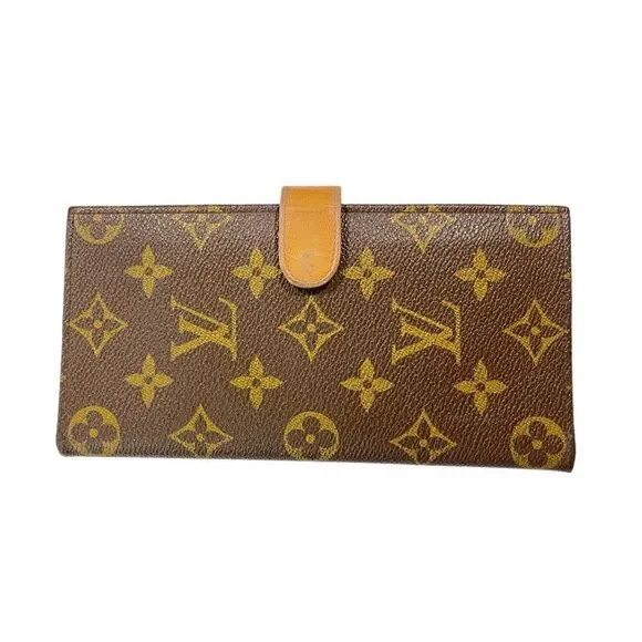 LOUIS VUITTON Vintage Checkbook Holder/Wallet