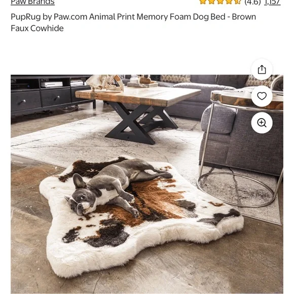 DOG BED MEMORY FOAM - 40x35 ORTHOPAEDIC ZIP COVER WATER PROOF!