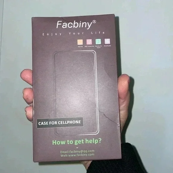 Facbiny Cellphone Cover-clear