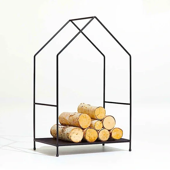 New! Crate & Barrel log holder