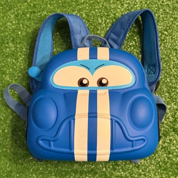 Toddler Kids Car Backpack Waterproof Lightweight 3D Design Cartoon Backpack
