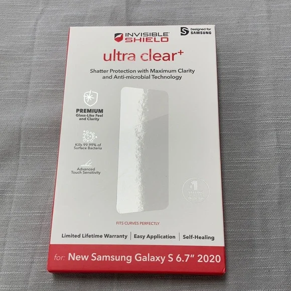 Invisible shield ultra clear+ galaxy S 6.7”